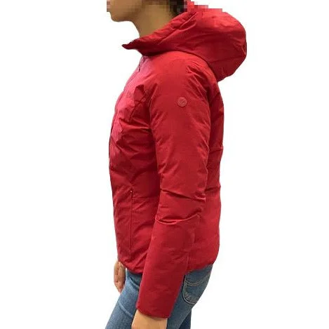 Censured Giubbino da donna con cappuccio in softshell JW6232 T SSK 7090 red dahlia