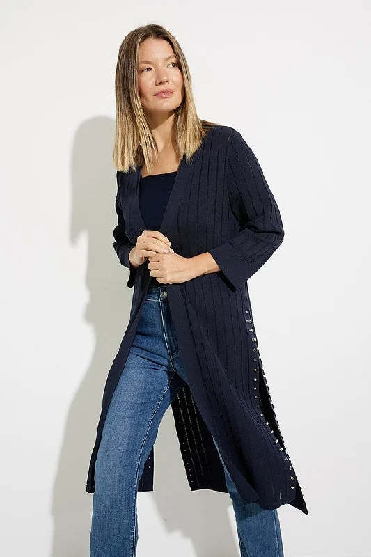 Joseph Ribkoff Midnight Blue Long Cover-up