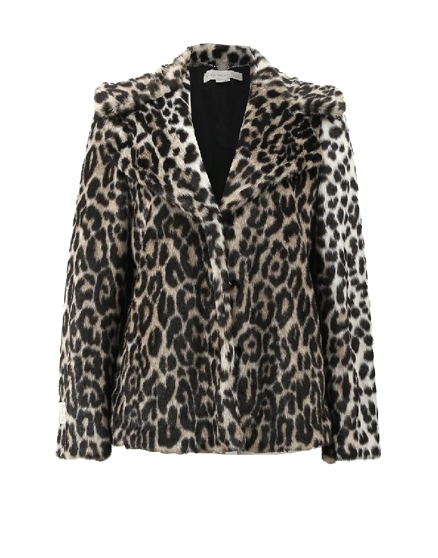 Leopard Short Coat