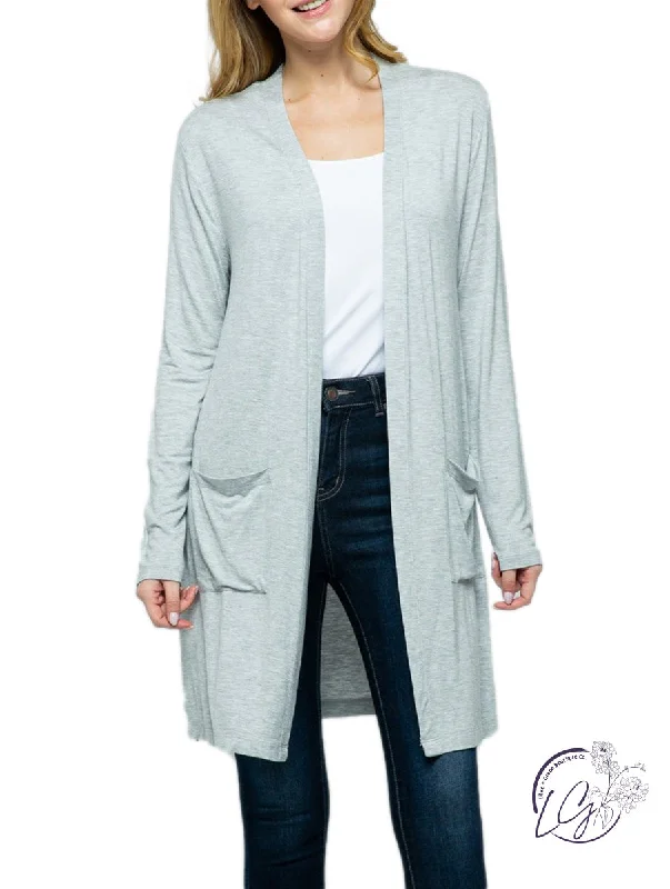 Light Heather Grey / Large