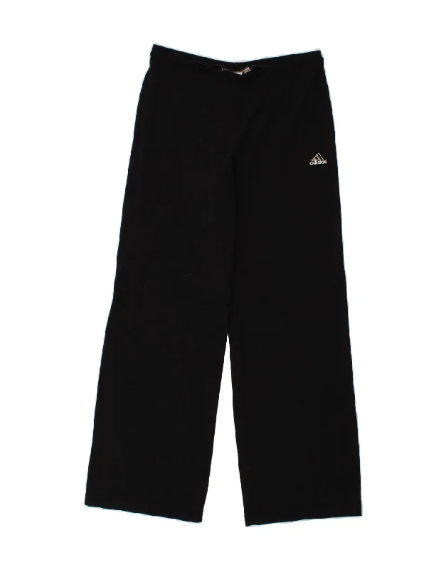 ADIDAS Womens Tracksuit Trousers Large Black