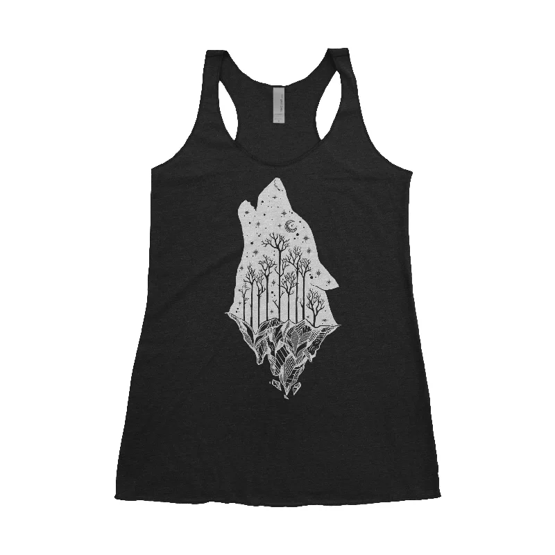 National Park Wolf Women's Tank