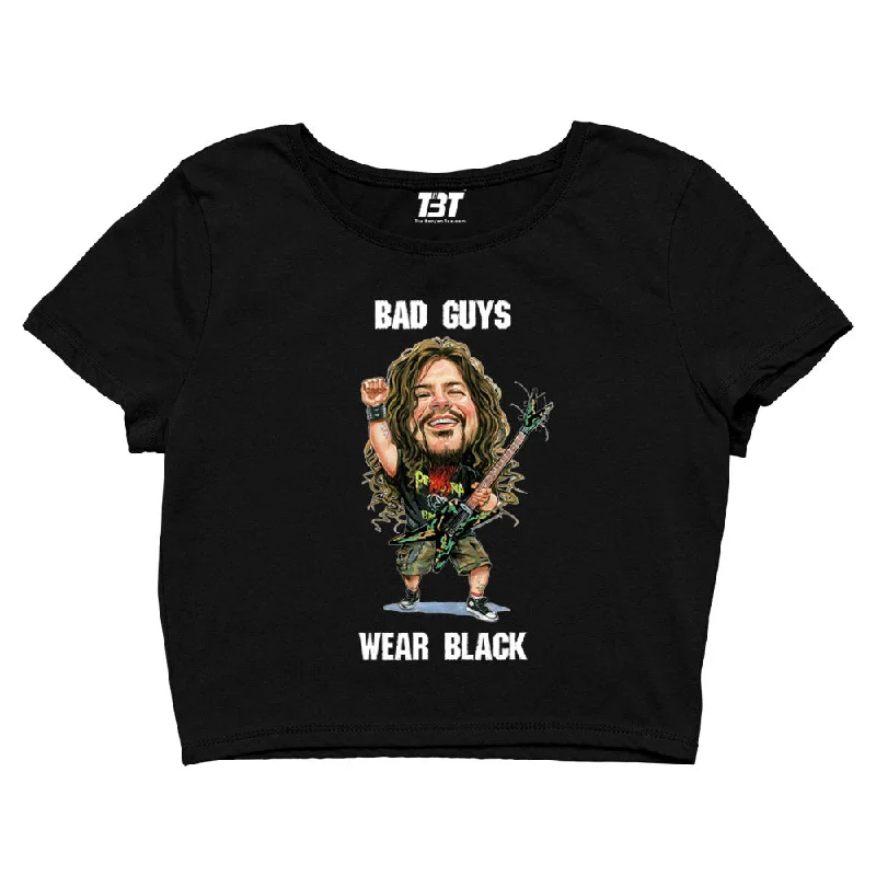 Crop Top - Bad Guys Wear Black