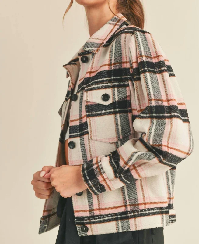 Mad For Plaid Jacket In Multi