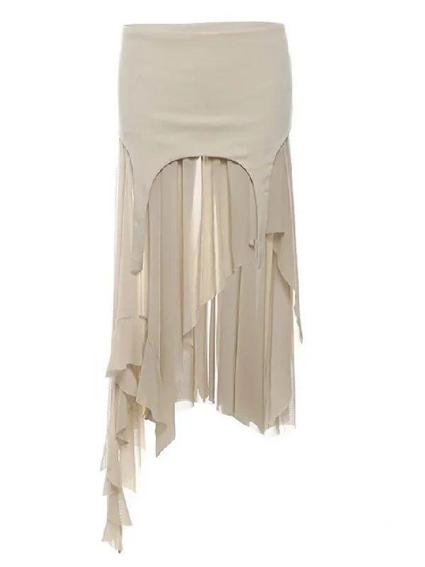 goth-asymmetrical-mesh-mini-skirt