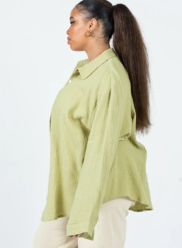 mahalia-shirt-green-curve