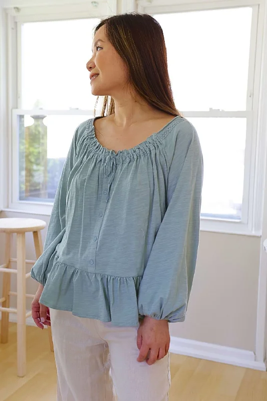 petite-lace-trimmed-jersey-top-mint