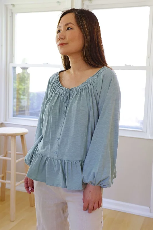 petite-lace-trimmed-jersey-top-mint