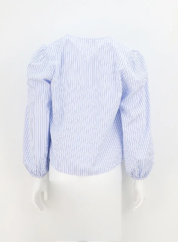 puff-sleeve-pinstripe-blouse-oa320