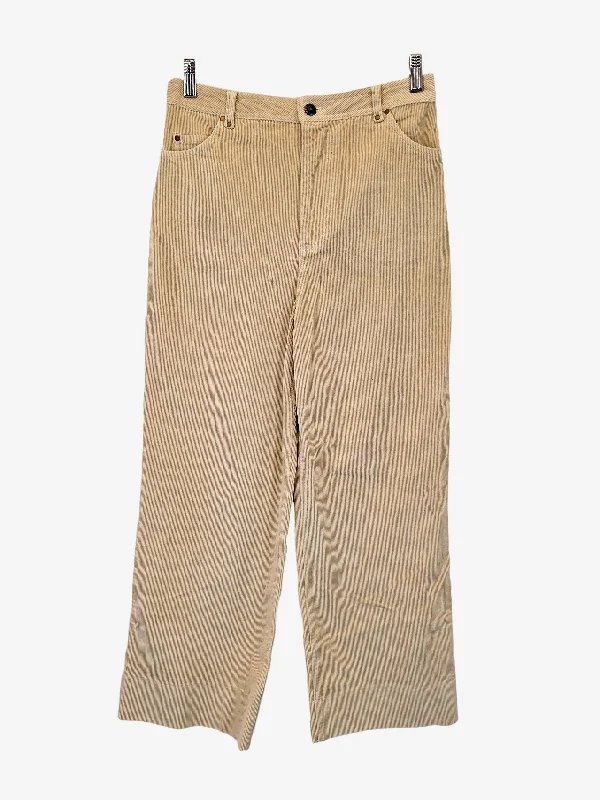 Tigerlily Travertine Corduroy Wide Leg Pants Size 12