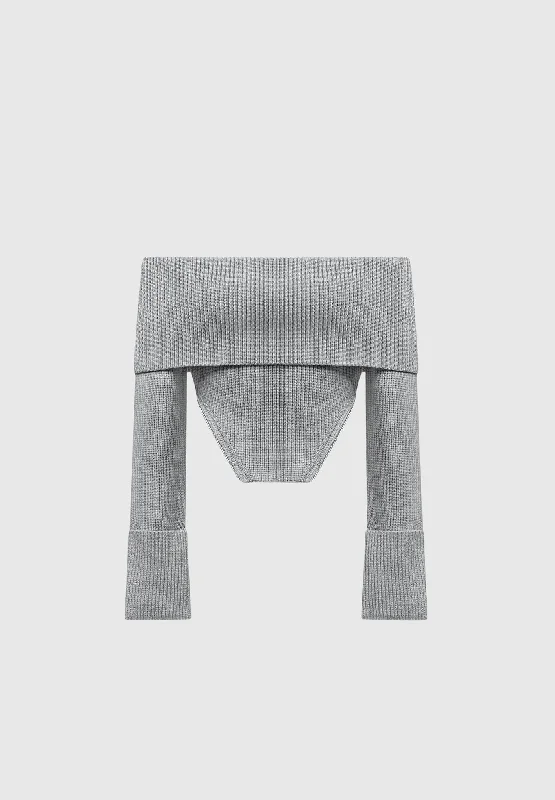 zip-detail-knit-bandeau-top-grey